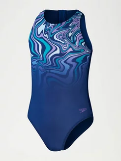 купальник детский для девочек слитный для бассейна SPEEDO