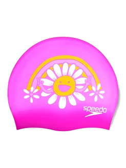 шапочка для плавания детская силиконовая для бассейна SPEEDO