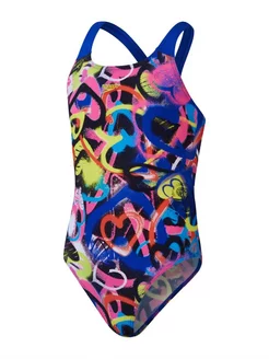 купальник детский для девочек слитный для бассейна SPEEDO