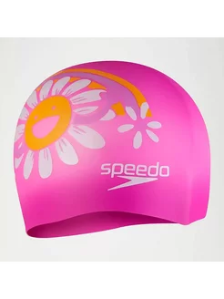 Шапочка для плавания Printed Silicon Cap JR