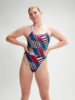 купальник женский слитный для бассейна спортивный SPEEDO
