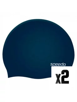 Шапочка для плавания Plain Flat Silicone Cap 2 шт.