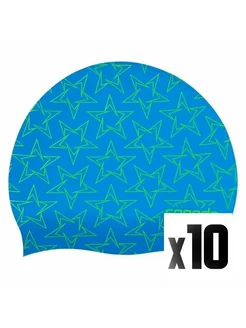 Kids Swim Cap SPEEDO BoomStar Jr Silicone 3D Design