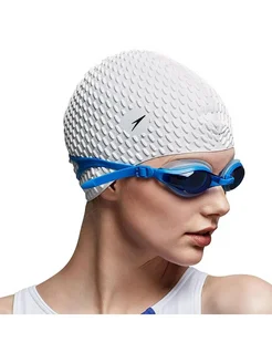 Шапочка плавательная силиконовая Bubble Cap