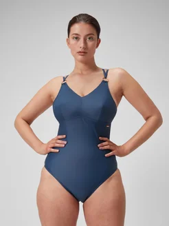 купальник женский слитный для бассейна с поддержкой SPEEDO